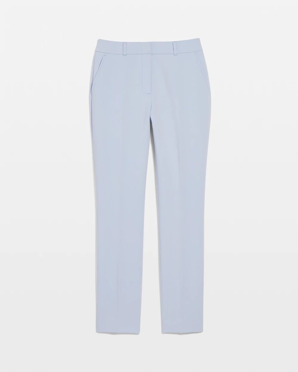 WHBM® Elle Slim Ankle Luxe Double Weave Pants White House Black Market